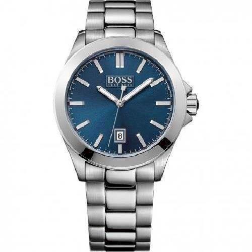 Image of Hugo Boss Essential Sølv Quartz herre ur, model 1513303